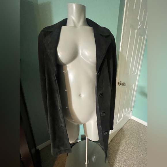 DANIER 100% Suede Button Jacket - Picture 2 of 10